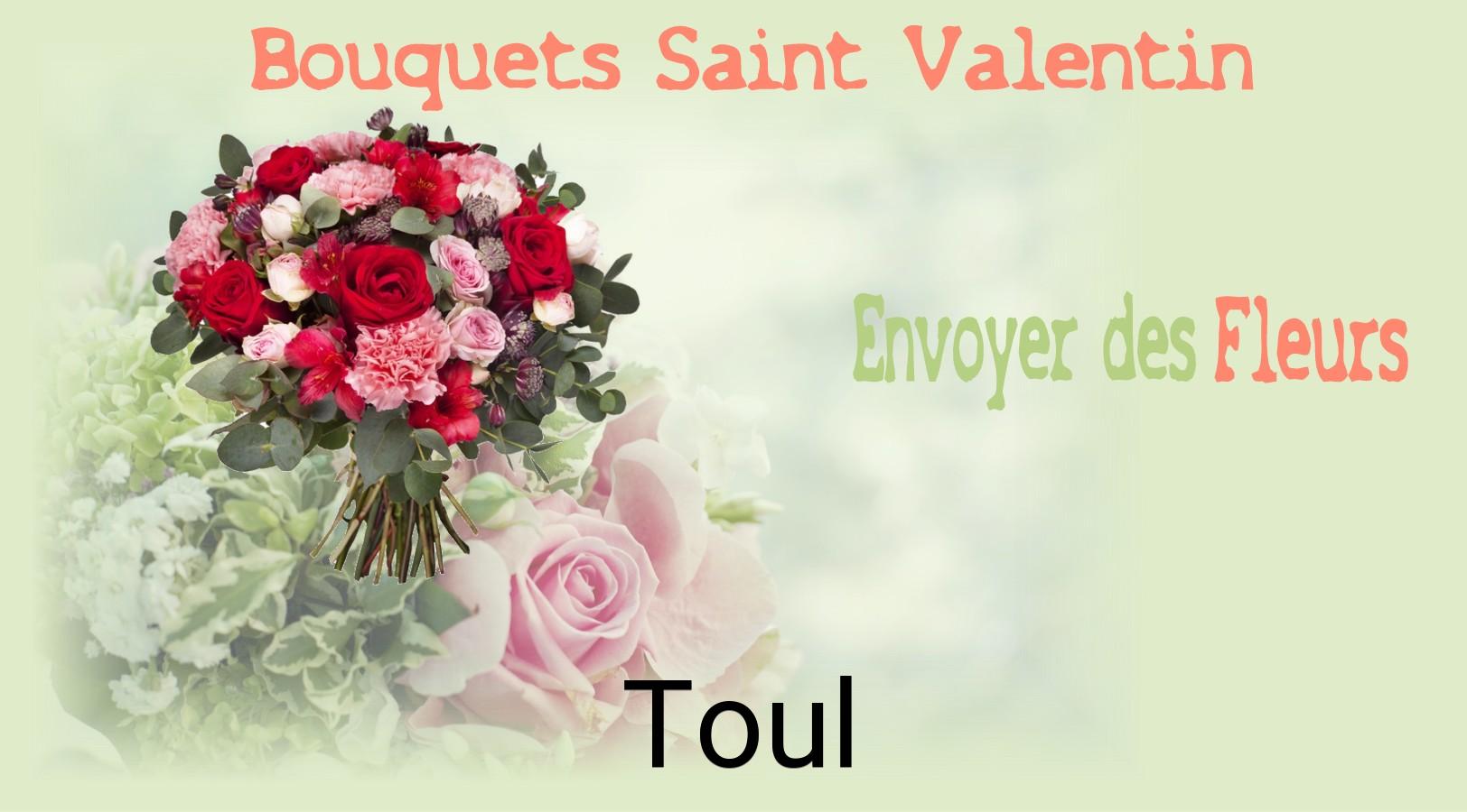 Roses de Saint-Valentin livrées à Toul